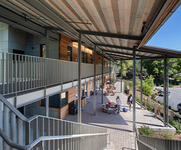 Building on campus. Links to Gifts by Will